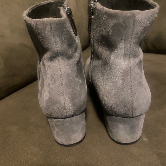 Sam Edelman Gray Suede Booties size 9 - Picture 3 of 4